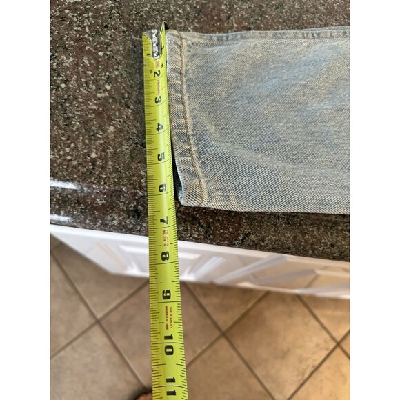 Vintage Y2K 90s Mom jeans High Waisted Zena Jean Ultra Light Wash Size 11/30 - Picture 14 of 15
